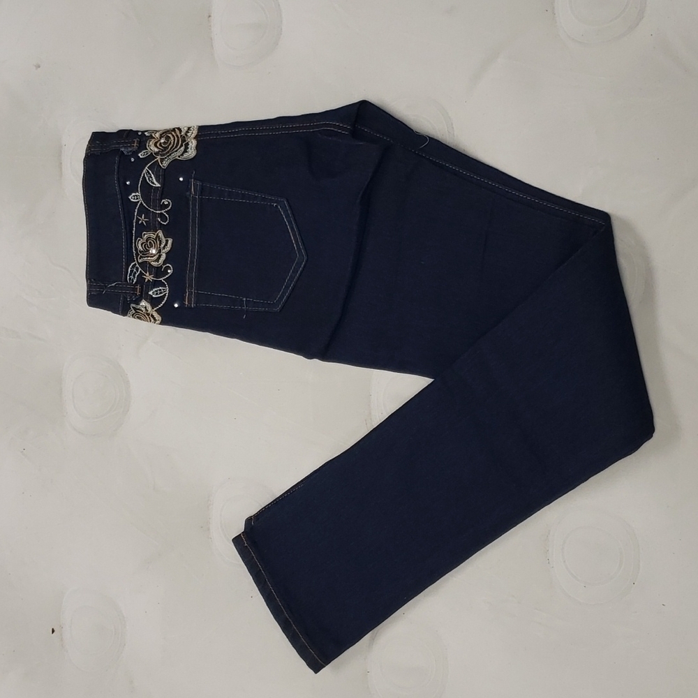 Dark Denim Low Rise Comfortable & Stretchy Jeans